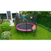 EXIT_Toys_Silhouette__Above_Ground_Trampoline_12ft_pink_kids_outside