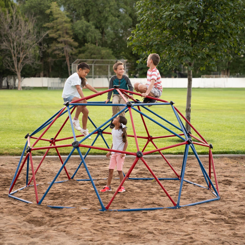 Lifetime_earthtone_dome_climber_children_running_above_dome