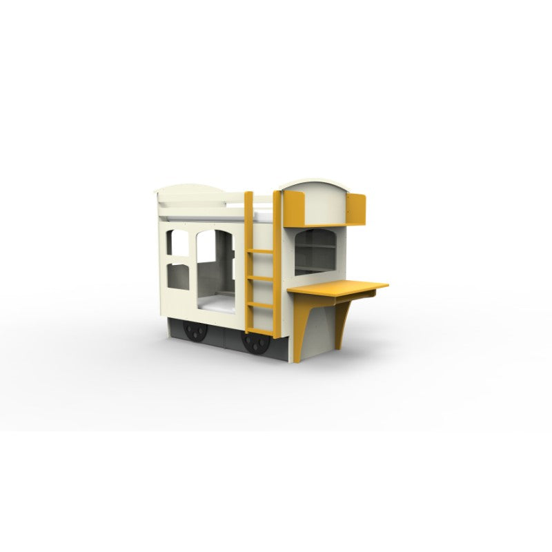 Mathy_By_Bols_Wagon_Childs_Single_Bed_beige_ivory_and_ochre