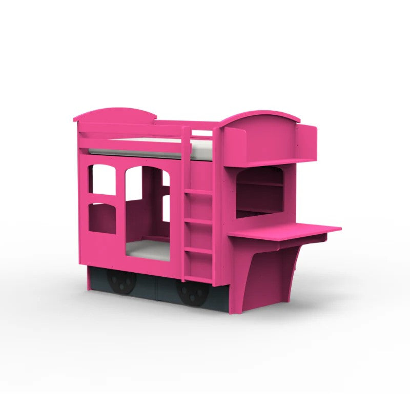 Mathy_By_Bols_Wagon_Kids_Bed_summer_pink_and_basalt_grey