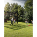 BERG PlayBase Medium TT 3-in-1 climbing frame with nest swing soccer football net mood