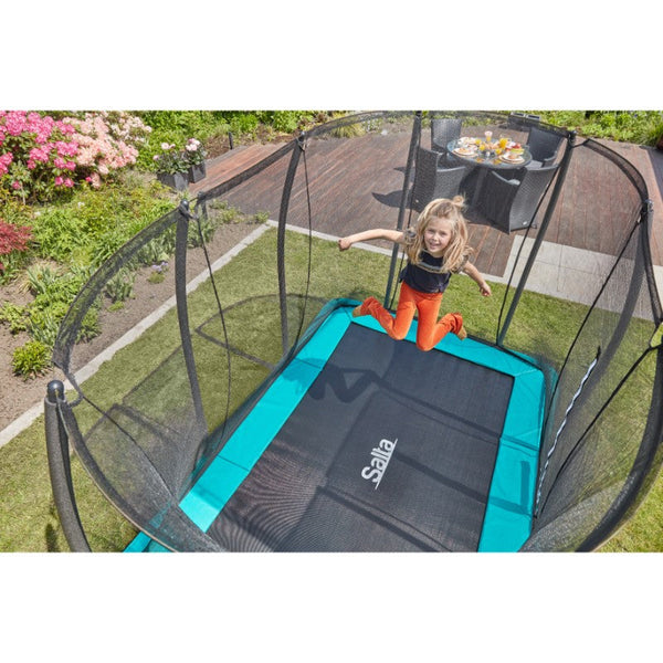 Salta Comfort Edition Rectangular Trampoline In Ground