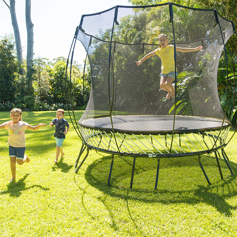 Springfree Trampoline 10ft Medium Round Happy Hideouts