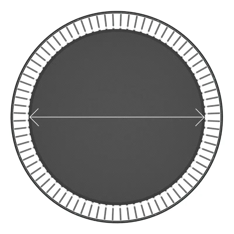 top-view-of-acon-trampoline-tent-diameter-measuring