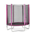 angled-pink-junior-trampoline-with-mesh-safety-enclosure