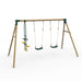 angled-wooden-garden-swing-frame-with-two-belt-swings-and-glider