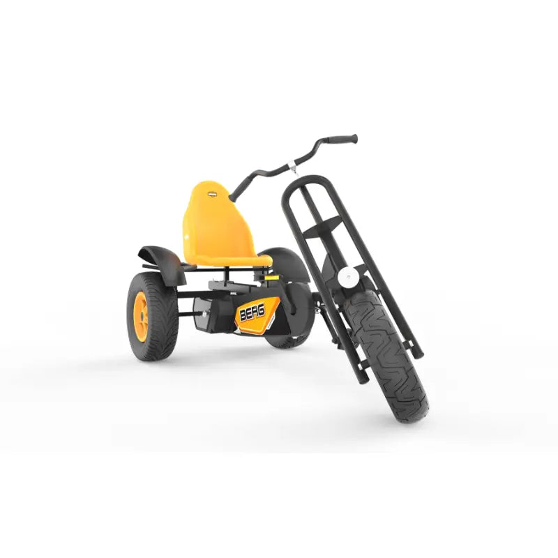 front-view-of-berg-chopper-go-kart-with-single-seat-and-three-wheels-with-small-turning-circle