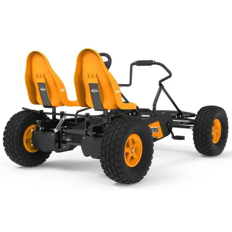 berg-duo-coaster-pedal-kart-rear-view-with-rigid-tires-detail