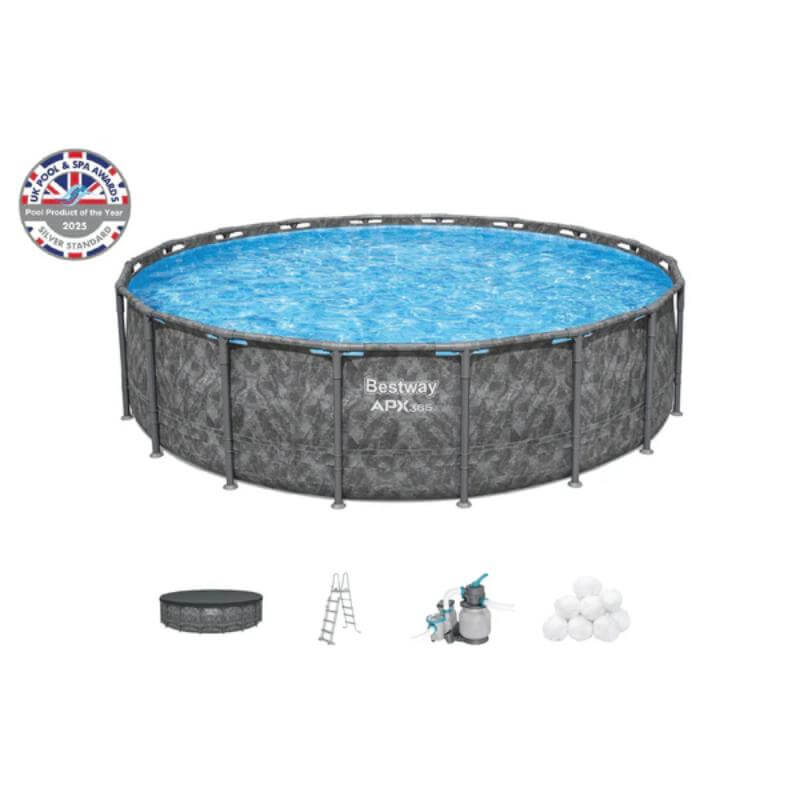 bestway-apx-award-winning-round-above-ground-pool-set-with-cover-ladder-filter-pump-and-filtration-balls