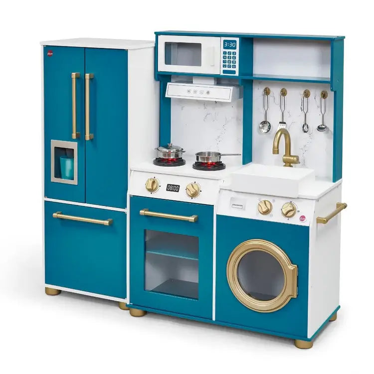 blue-and-white-kids-play-kitchen-with-fridge-oven-and-washer