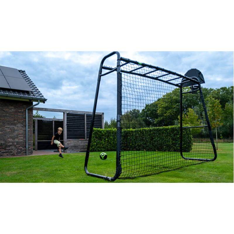child-kicking-football-at-exit-getset-monkeybar-with-sports-net-in-garden