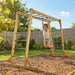 child-playing-on-wooden-monkey-bars-with-rope-net-climber