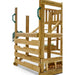 child-sliding-down-large-green-slide-on-wooden-adventure-playcentre