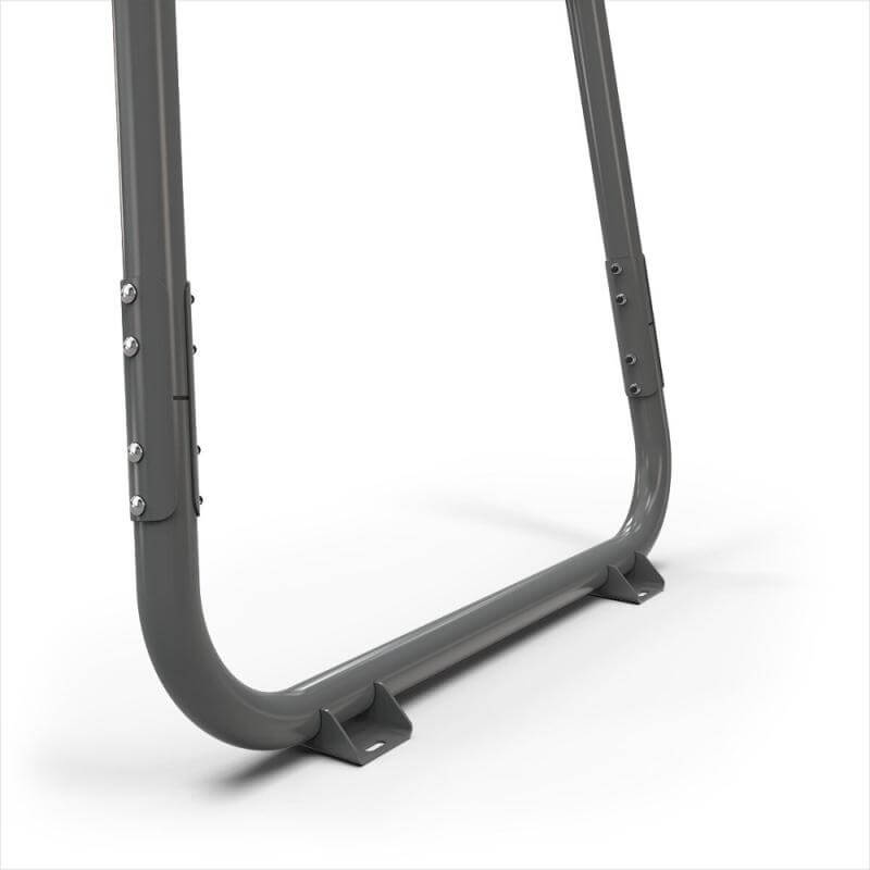 close-up-of-grey-exit-getset-monkeybar-mb110-wall-mounted-frame-base-and-floor-fixings