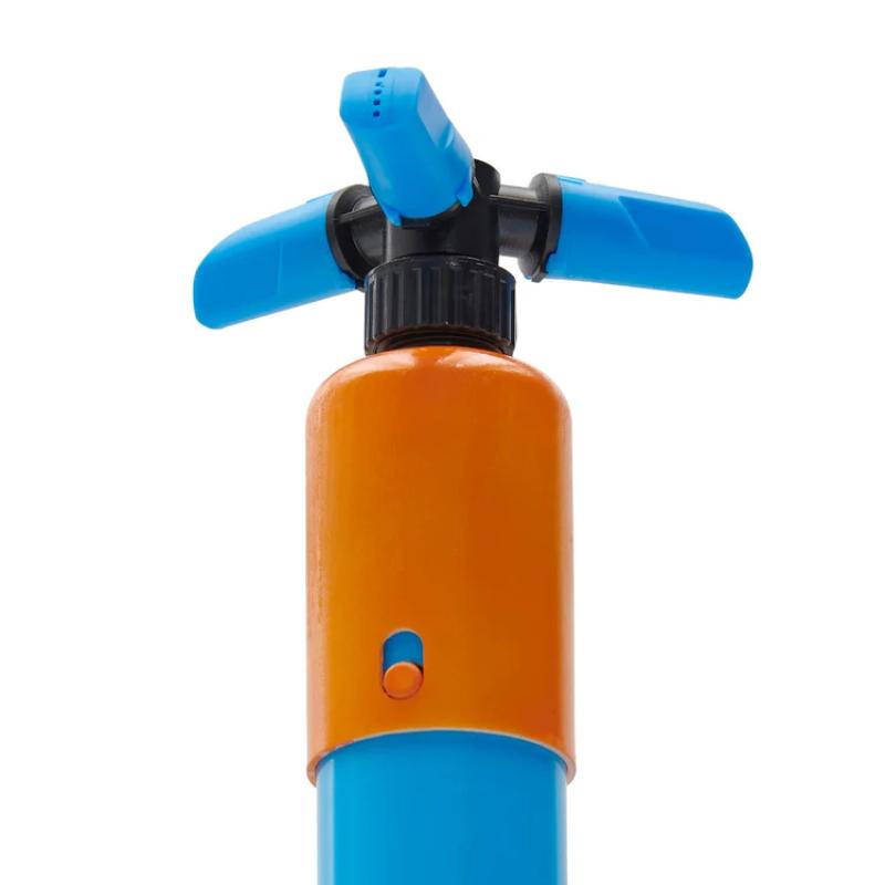 close-up-of-rotating-sprinkler-top-on-plum-play-water-park-shower-tower