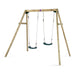 close-up-of-two-green-swing-seats-hanging-at-different-adjustable-heights-to-show-versatility