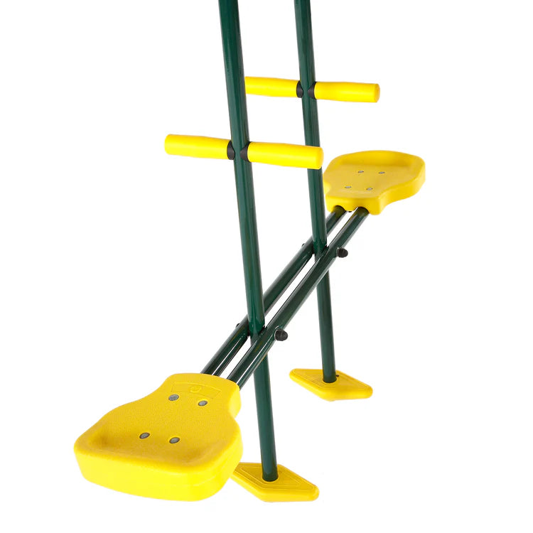 close-up-of-yellow-glider-footrests-and-standing-swing-platform