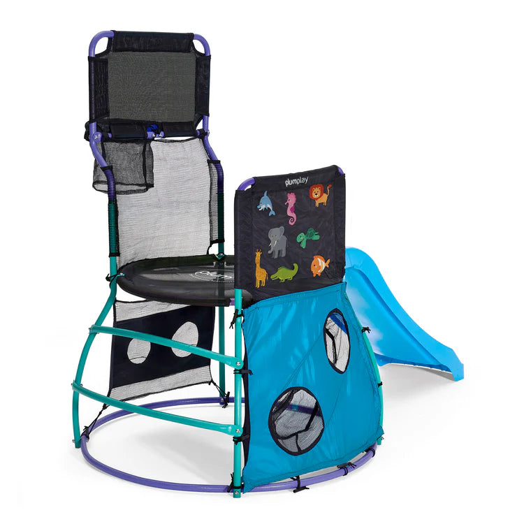 compact-indoor-outdoor-play-centre-with-curved-slide-and-fabric-hideout