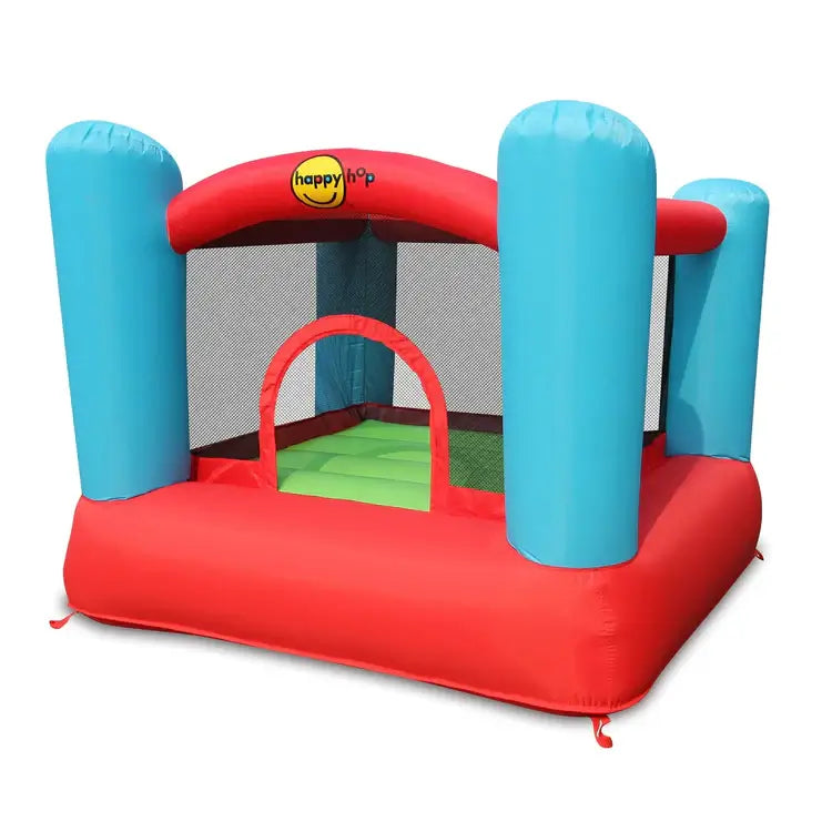 compact-red-and-blue-bouncy-castle-with-mesh-walls
