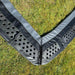 corner-detail-of-north-rectangular-inground-trampoline-padding-and-vented-edge