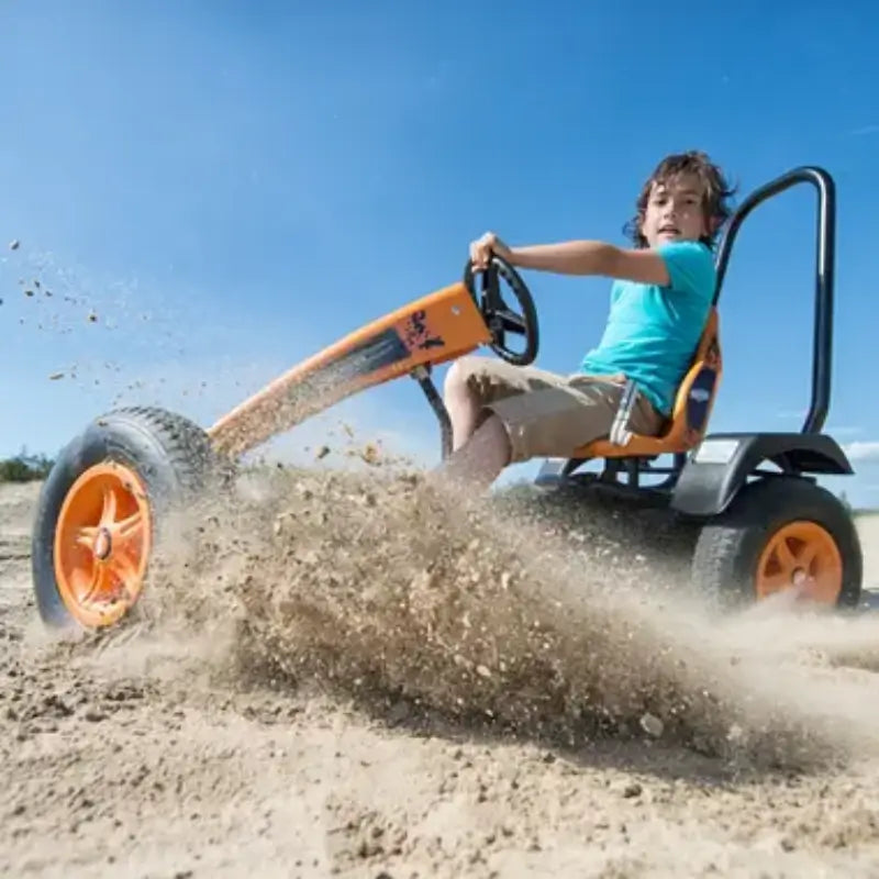 duo-coaster-berg-robust-frame-and-rigid-tires-with-adjustable-seat