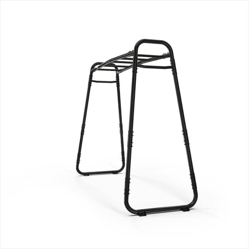 exit-getset-monkeybar-mb200-black-frame-on-white-background-front-angle