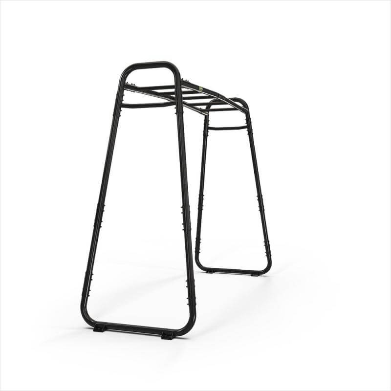 exit-getset-monkeybar-mb200-black-frame-on-white-background-side-angle