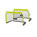 Full view of EXIT Tempo mini football goal 3x2ft set of two.