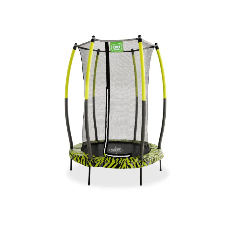 exit-tiggy-junior-trampoline-with-net-black-green-variant