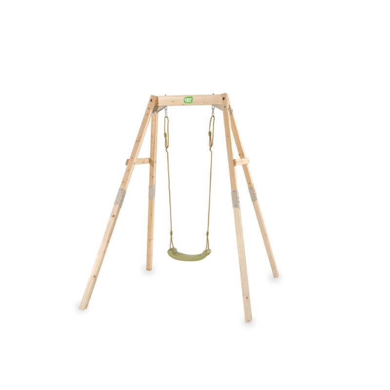 exit-toys-silvi-wooden-swing-frame-with-single-swing-seat-on-white-background