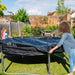 family-folding-down-plum-spacezone-ii-evolution-trampoline-enclosure