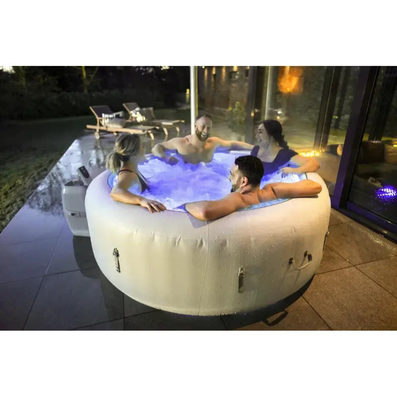 friends-enjoying-the-hot-water-in-lazy-spa-paris-hot-tub-with-blue-led-light