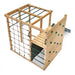 high-angle-view-of-wooden-climbing-cube-with-climbing-wall-and-monkey-bars