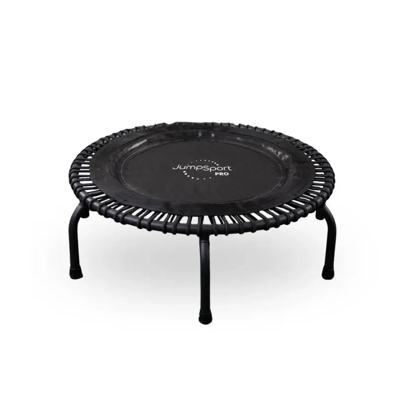 overview-of-jumpsport-370-fitness-rebounder-arched-legs-elastic-bungee-cords-and-padded-petal-mat