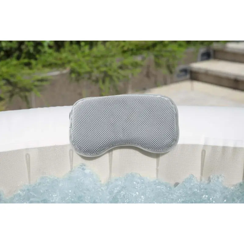 lay-z-spa-hollywood-airjet-hot-tub-headrest-in-grey-colour-attached-to-spa