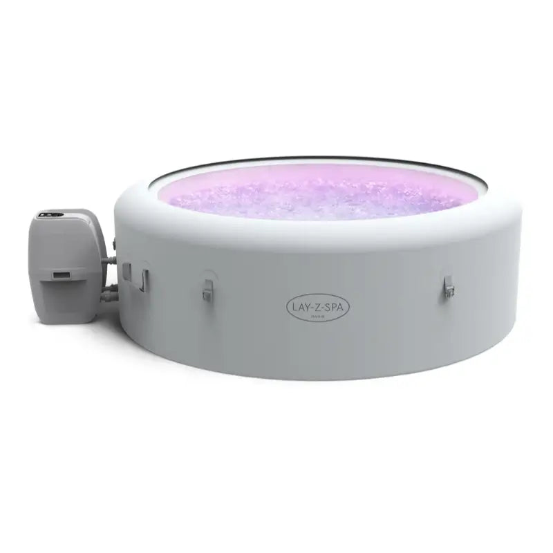 front-view-of-lay-z-spa-paris-inflatable-tub-on-white-background