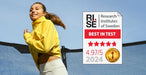 north-pioneer-oval-trampoline-with-child-and-rise-best-in-test-2024-award-image
