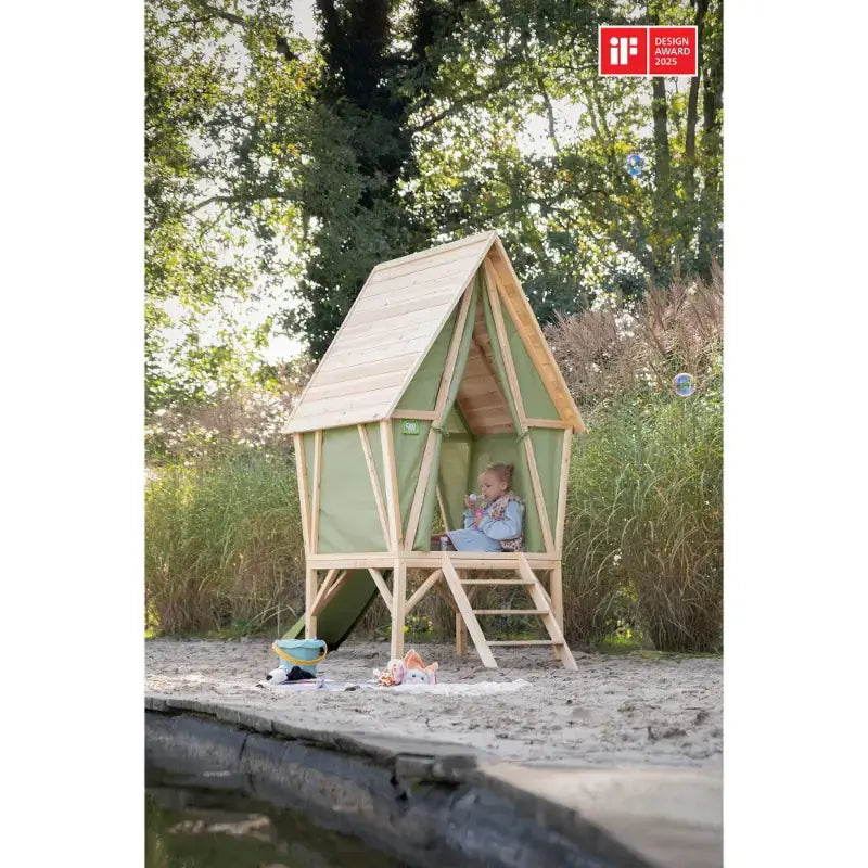 outdoor-setup-exit-yuki-wooden-playhouse-with-slide-and-ladder