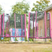pair-of-pink-junior-trampolines-with-full-safety-enclosures