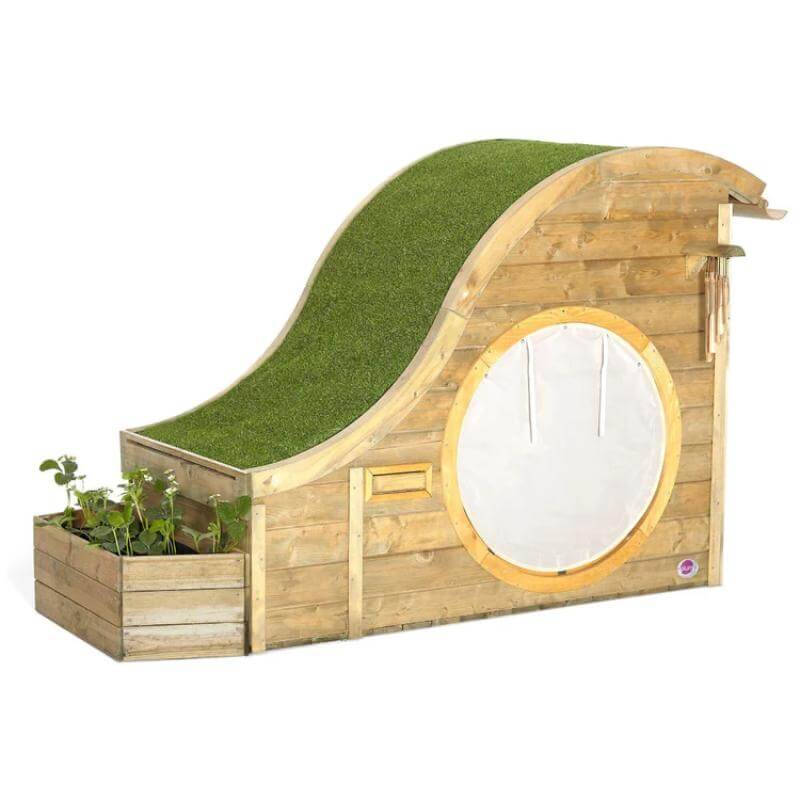 plum-discovery-nature-play-hideaway-with-grass-roof-and-closed-round-door