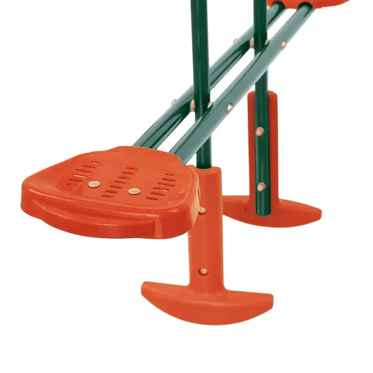 plum-metal-swing-set-glider-seat-close-up