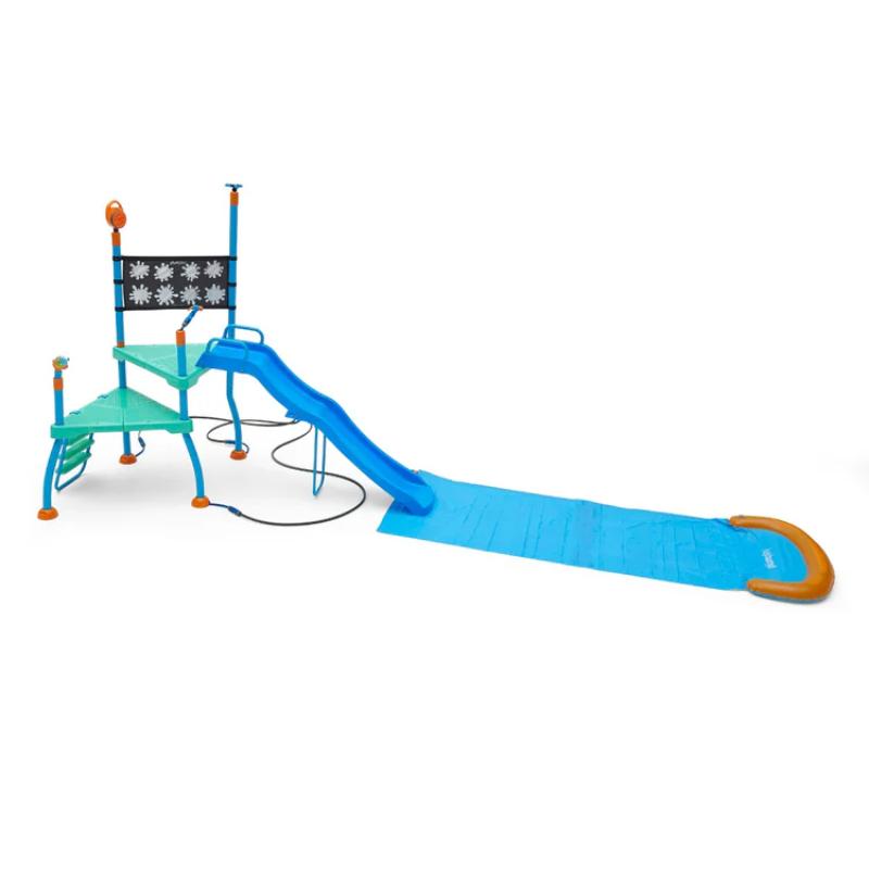plum-play-water-park-shower-tower-with-blue-slide-splash-mat-and-water-sprayers