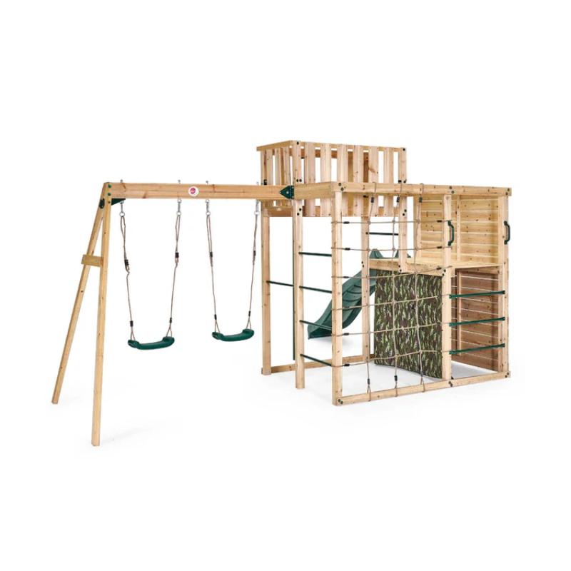 plum-wooden-climbing-cube-with-swing-xl-full-set-front-angle