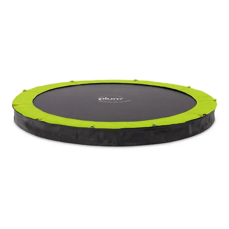 recessed-round-trampoline-installed-flush-with-backyard-grass-surface