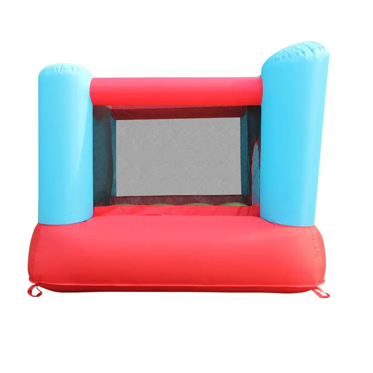 red-and-blue-inflatable-bounce-house-side-view