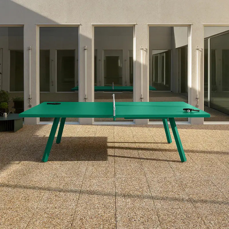 rs-barcelona-monochrome-emerald-green-220cm-ping-pong-table-outdoor-setup