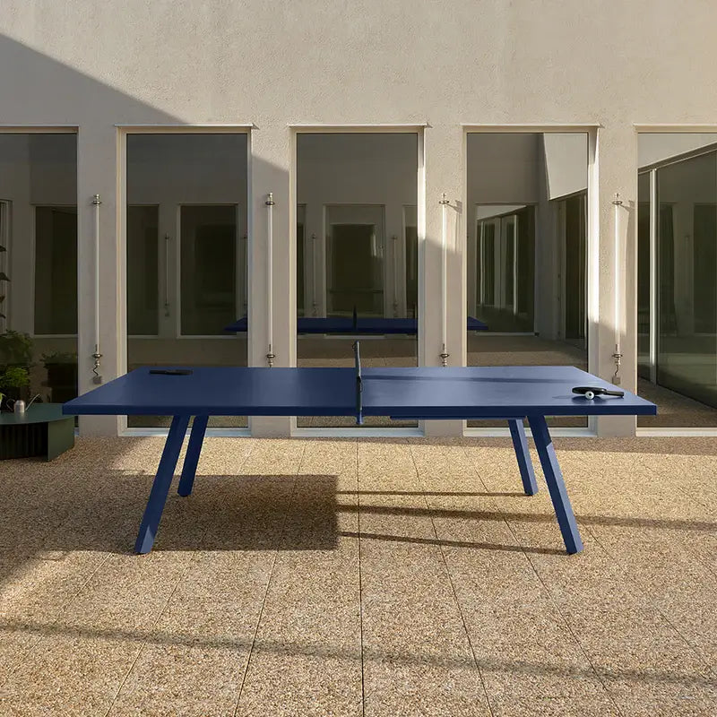rs-barcelona-you-and-me-ping-pong-table-220cm-monochrome-steel-blue-outdoor-setup