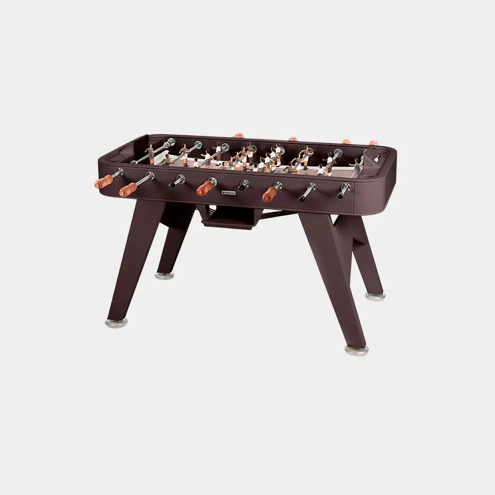 full-view-of-rs2-barcelona-outdoor-foosball-table-in-grey-brown-on-white-background