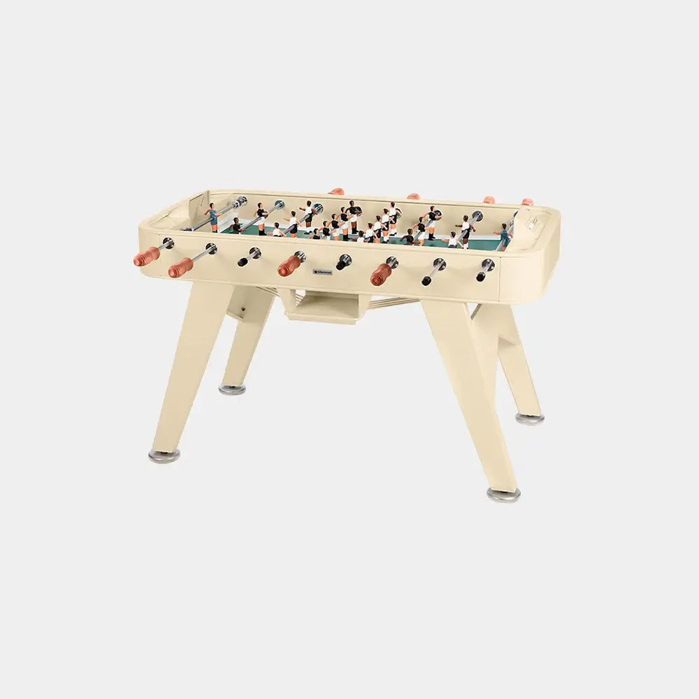 full-view-of-rs2-barcelona-outdoor-football-table-in-light-ivory-on-white-background