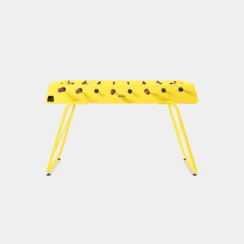 full-view-of-rs3-wood-football-table-in-sulfur-yellow-on-white-background